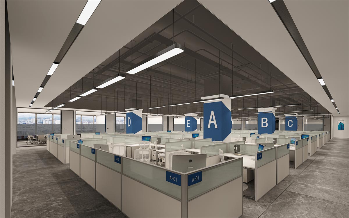 帝邁開放辦公區裝飾裝修 帝邁開放辦公區裝飾裝修